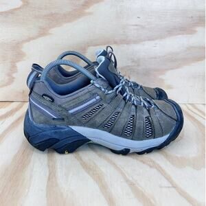 Keen - Voyageur - Hiking Sneakers - Brown/Blue - Women's - 8.5 - 5258-CHSB